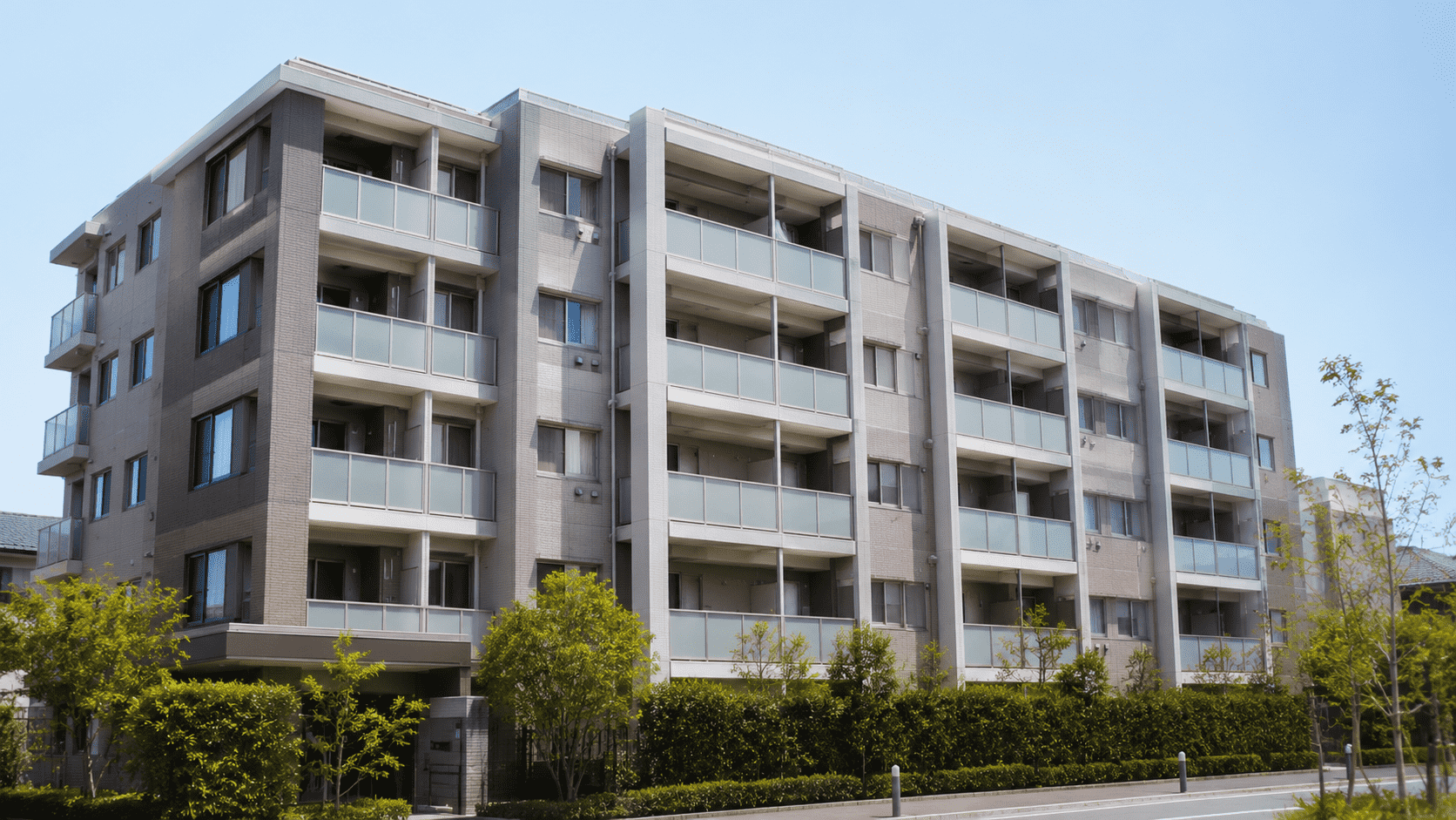 マンションの外観